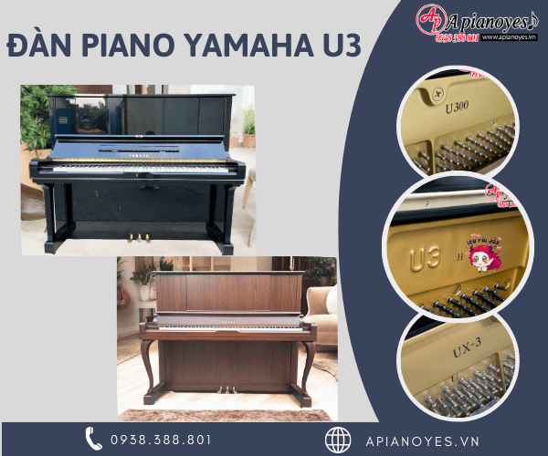 Đàn piano Yamaha U3