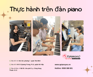 Thực hành trên đàn piano