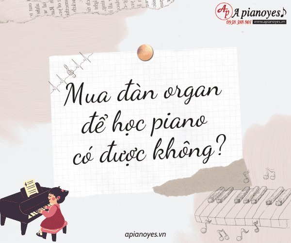 Mua đàn organ để học piano có được không?