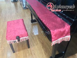 bộ khăn phủ nắp đàn và ghế