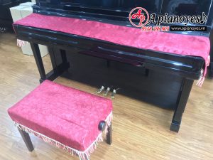 bộ khăn phủ nắp đàn và ghế