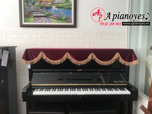 khăn phủ đàn piano màu hồng tím