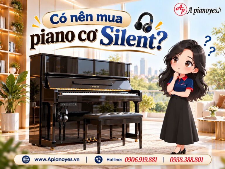 Có nên mua piano cơ Silent?