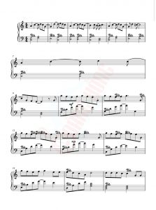 Piano sheet Đừng làm trái tim anh đau