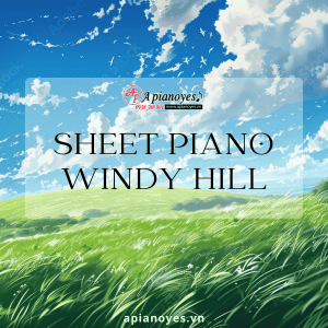 sheet piano Windy Hill