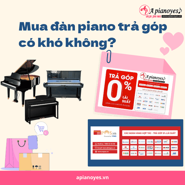 Mua đàn piano trả góp có khó không