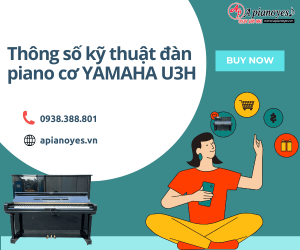 Thông số kỹ thuật đàn piano YAMAHA U3H