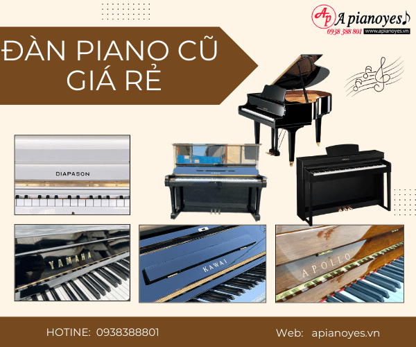 Đàn piano cũ giá rẻ