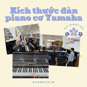 kích thước đàn piano cơ yamaha