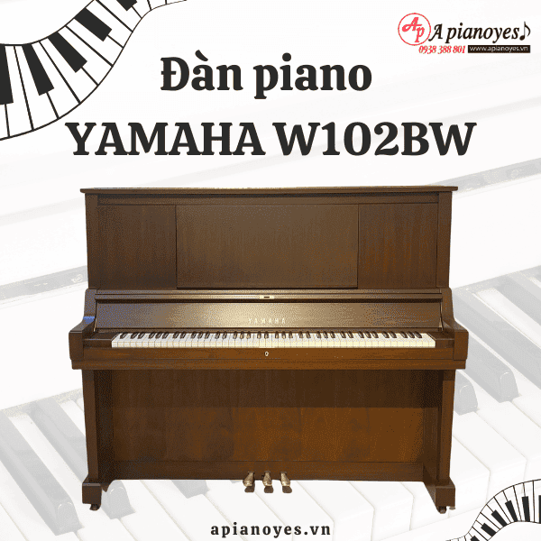 Đàn piano YAMAHA W102BW