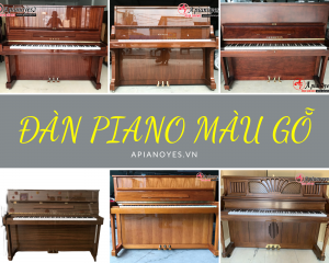 Đàn piano màu gỗ