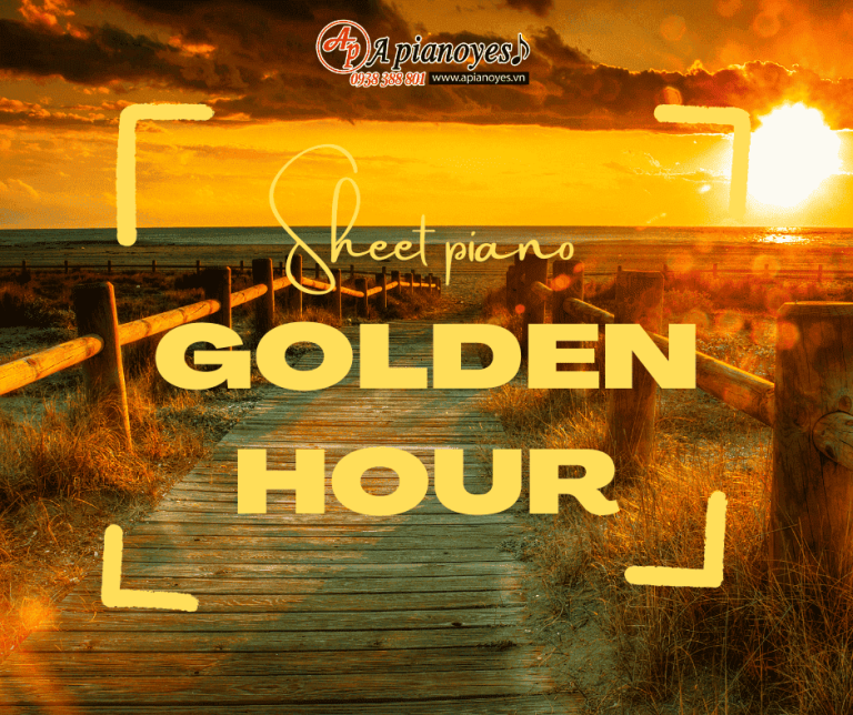 SHEET PIANO GOLDEN HOUR