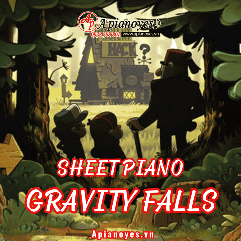 SHEET PIANO GRAVITY FALLS
