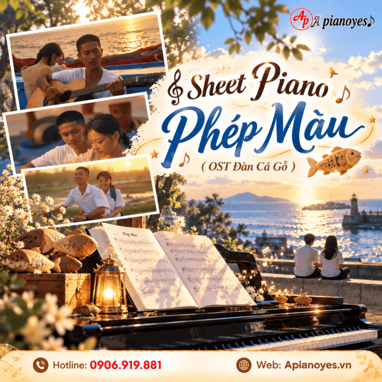 SHEET PIANO PHÉP MÀU