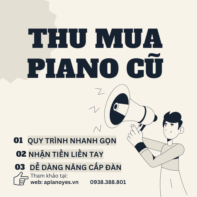 Thu Mua đàn Piano Cũ