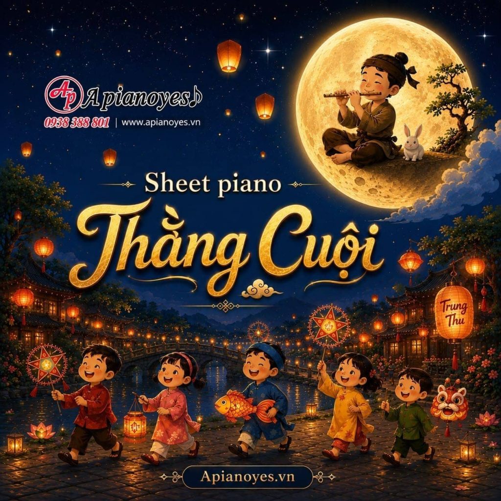 sheet piano Thằng Cuội