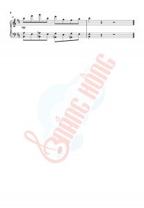 Sheet piano Nâng Chén Tiêu Sầu 4