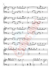 Sheet piano Nâng Chén Tiêu Sầu - 2 