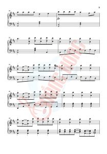 Sheet piano Nâng Chén Tiêu Sầu 3